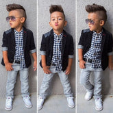 Direct Approval Of A Wholesale Foreign Trade Children's Clothing Boy Suit Jacket Shirt ,Jeans Children's Suit Factory