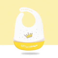 Baby Cartoon Silicone Bib Waterproof And Dirt-proof Super Soft
