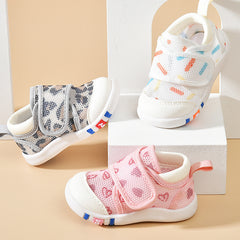 Baby Sandals Men's Summer Toddler 0 1-2 Years Old Baby Non-slip Soft Bottom Infant Mesh Surface Shoe
