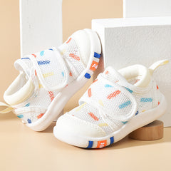 Baby Sandals Men's Summer Toddler 0 1-2 Years Old Baby Non-slip Soft Bottom Infant Mesh Surface Shoe