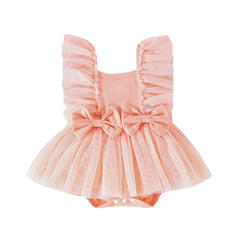 Jumpsuit Net Skirt Princess Baby Dress
