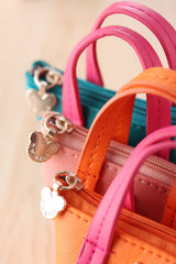 Purse Hand Leather Bag Candy Color Lovely Zero Purse