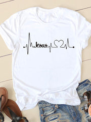 Men’s Printed T- Shirt (Jesus)