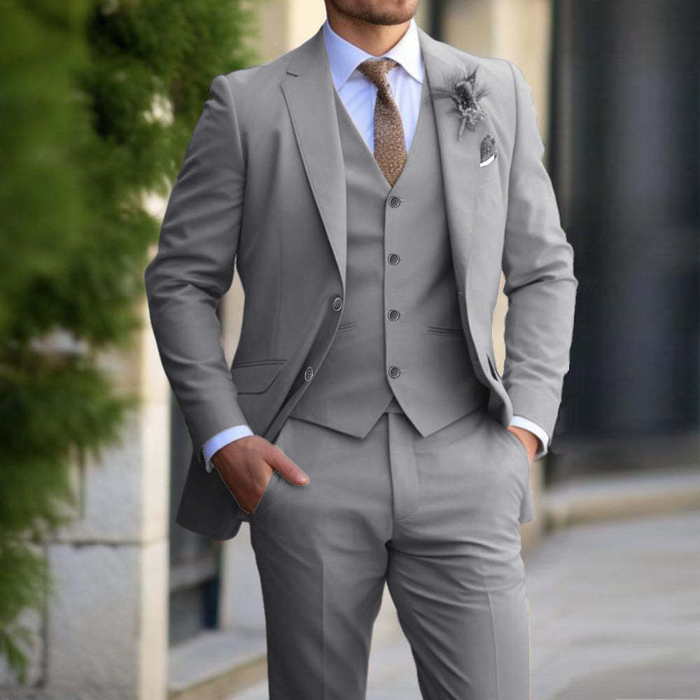 Men's Three Piece Casual Suit Suit
