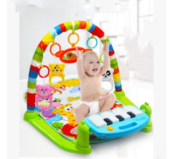 Baby Pedal Piano Baby Music Fitness Stand Toy Baby Fitness Device