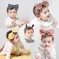 Girls headdress with cotton and linen
