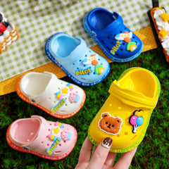 Kids Cartoon Croc Sandals