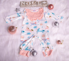 Clouds and Unicorns Romper