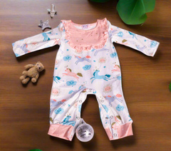 Clouds and Unicorns Romper