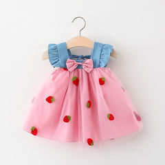 Girls' Fashion Princess Korean Style Fashionable Dress