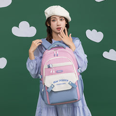 New Student Schoolbag Colorful Schoolbag