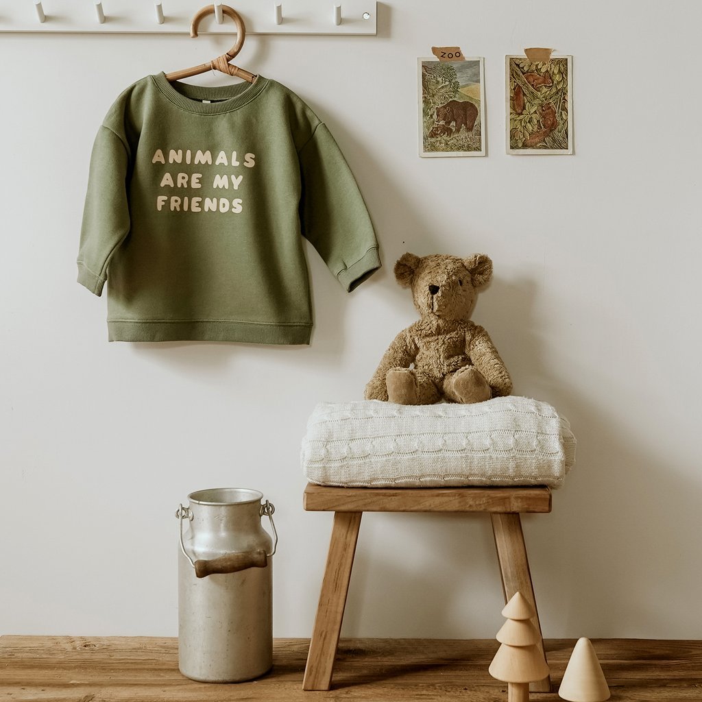 Kids Sweaters Autumn Winter Fashion Print Child Cotton Cute Outfits Clothes
