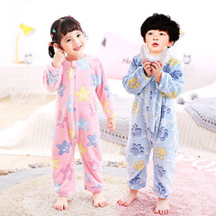 Autumn and winter infant pajamas