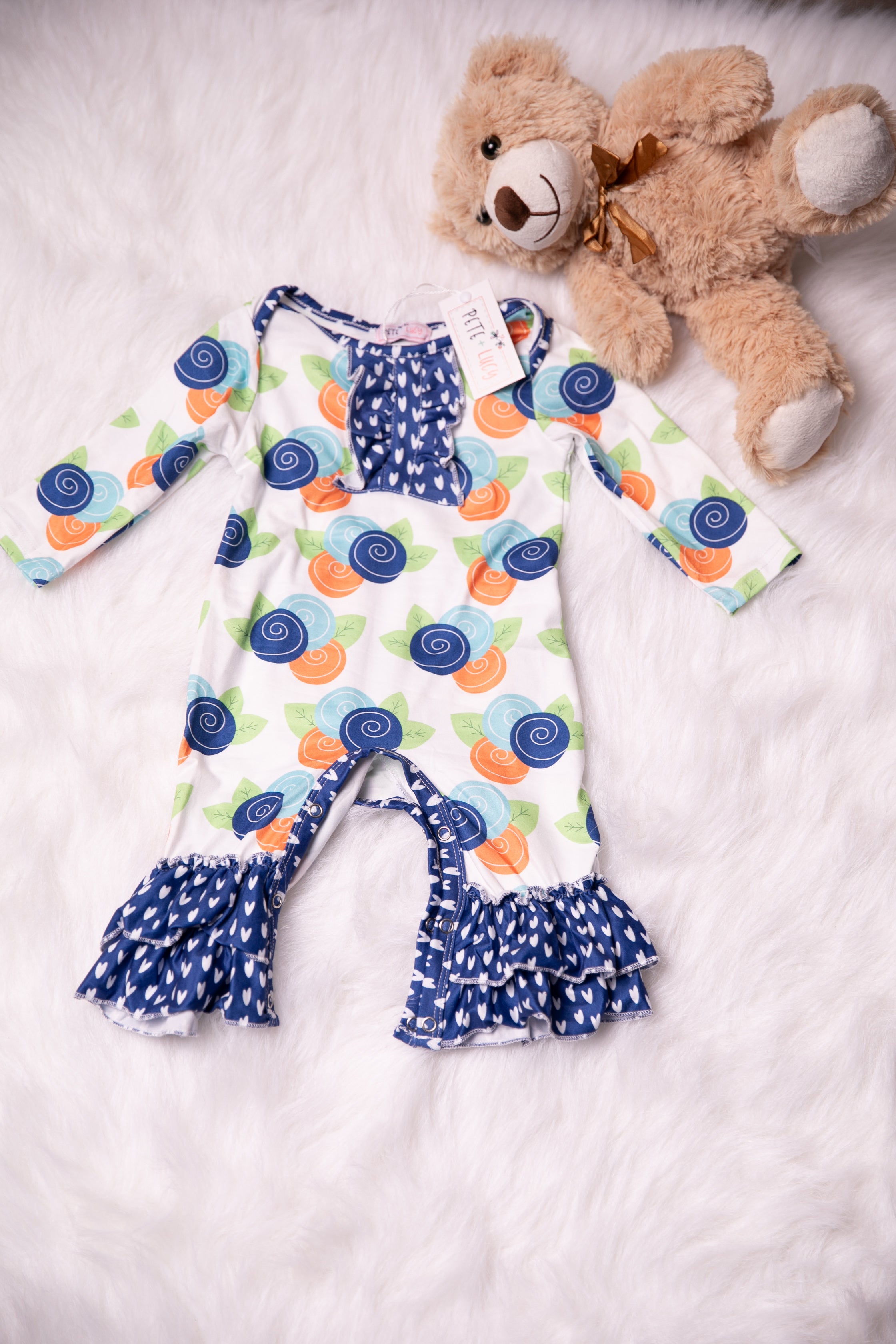 Flowers of love romper