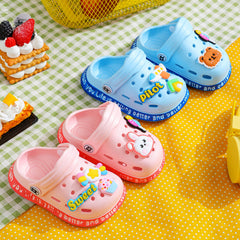 Kids Cartoon Croc Sandals